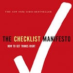 The cover of Atul Gawande's The Checklist Manifesto