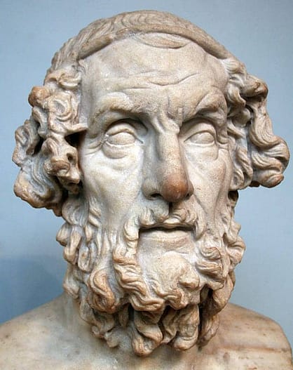 sculpture of homer